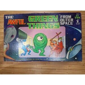 1980 -The Awful Green Things From Outer Space Board Game! TSR Games